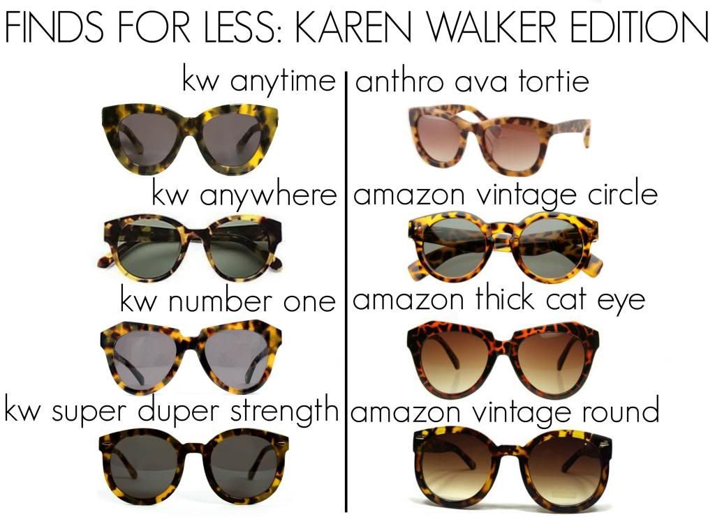 Karen Walker Sunglasses Knock Offs