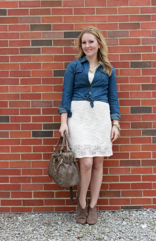 Three Ways to Wear a Lace Dress