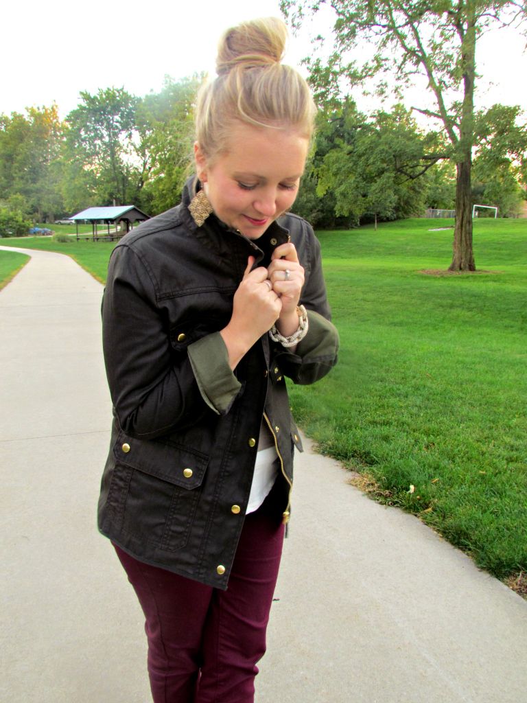 Oxblood Pants