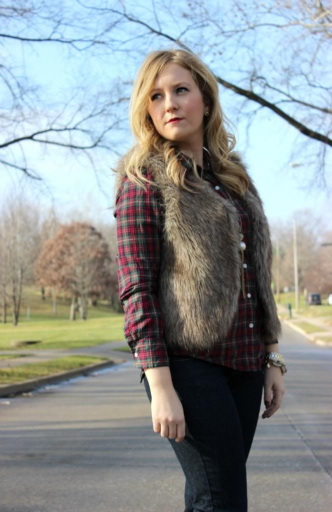 Faux Fur Vest