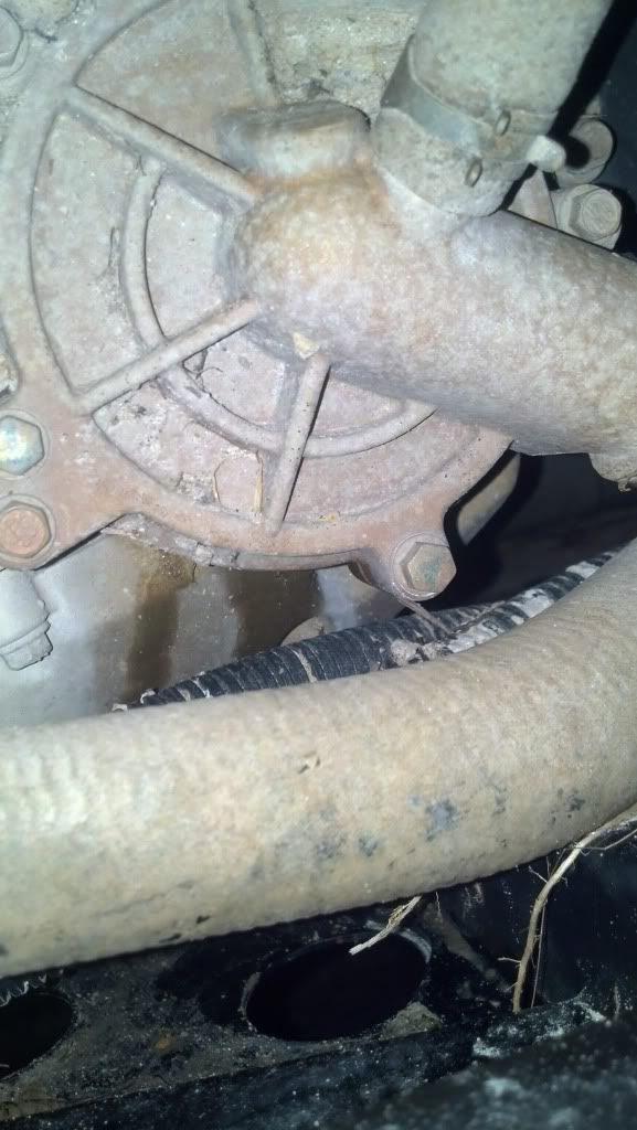 Is my water pump leaking?What is this?Knowledge needed! PRC Polaris
