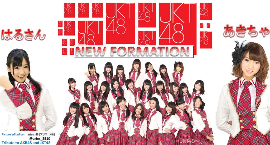 New Formation with Red and White Seifuku