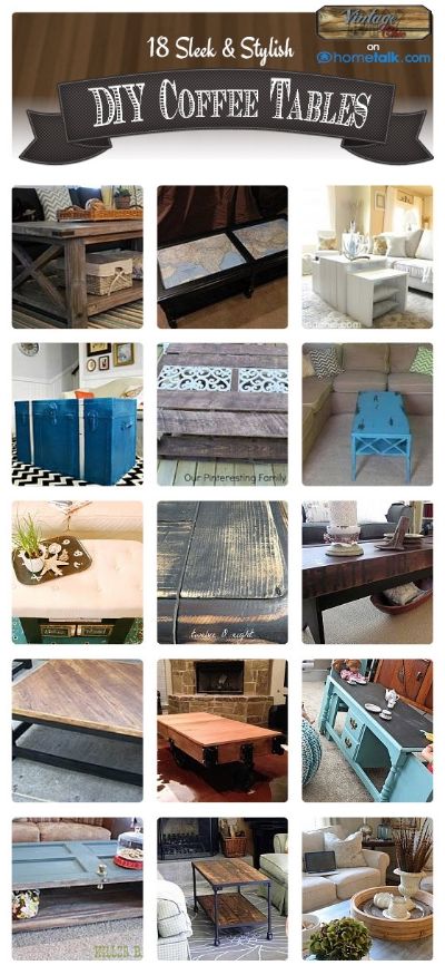 DIY Coffee Tables on Hometalk