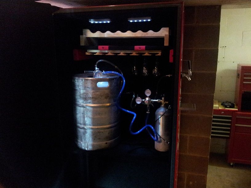 New Guy here / Custom Built Kegerator Homebrew Talk Beer, Wine