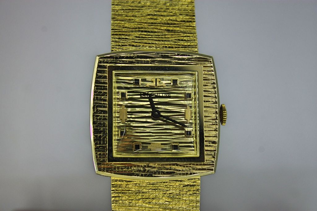 JAEGER-LECOULTRE (JLC) 14K SOLID GOLD SQUARE Unisex 50's photo 1_zpstrajaxxy.jpg