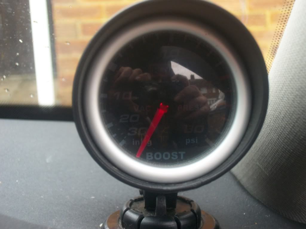 Is my boost gauge faulty vac pressure below 30 and only boosting to 10