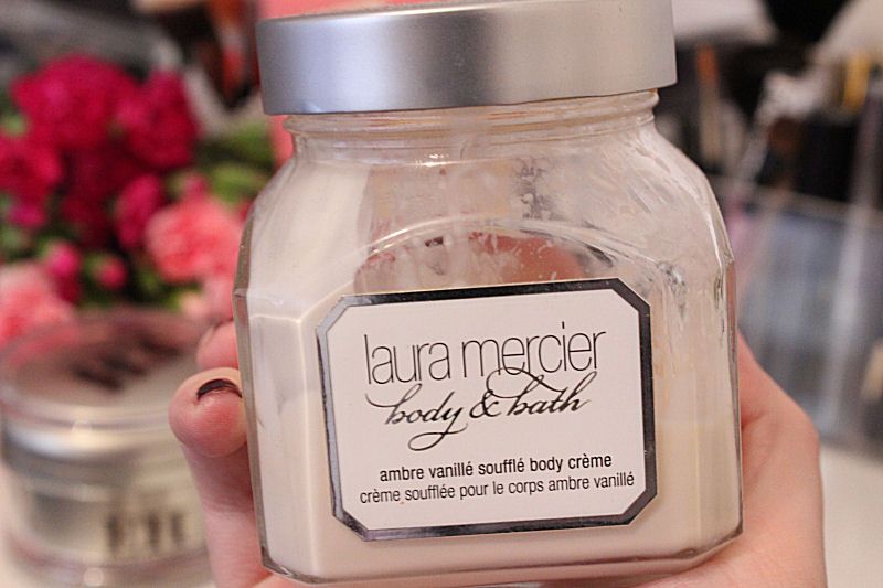 My Holy Grail Skin Care Products: Laura Mercier Body Souffle Ambre Vanille