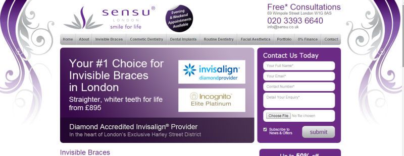 Sensu Invisible Braces