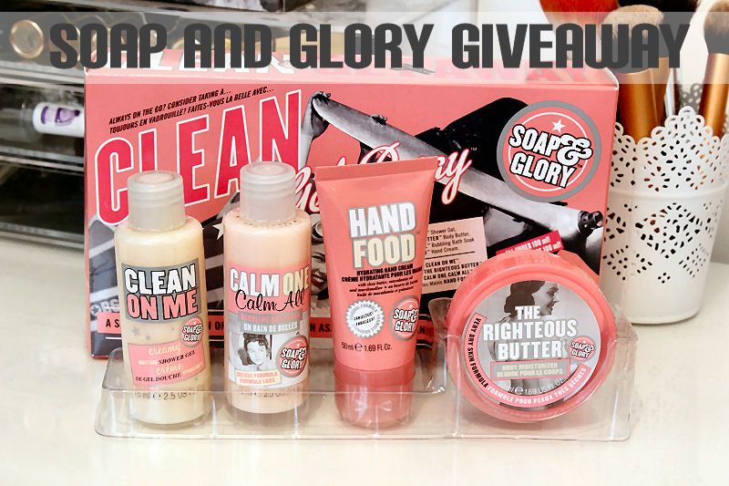 Soap and Glory Giveaway