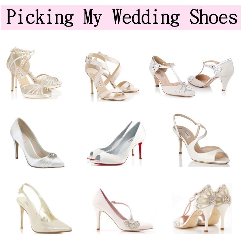 Picking my Wedding Shoes feat Jimmy Choo, Louboutin, Emmy London, L.K Bennett, Dune, Debenhams and Rebecca Wilson