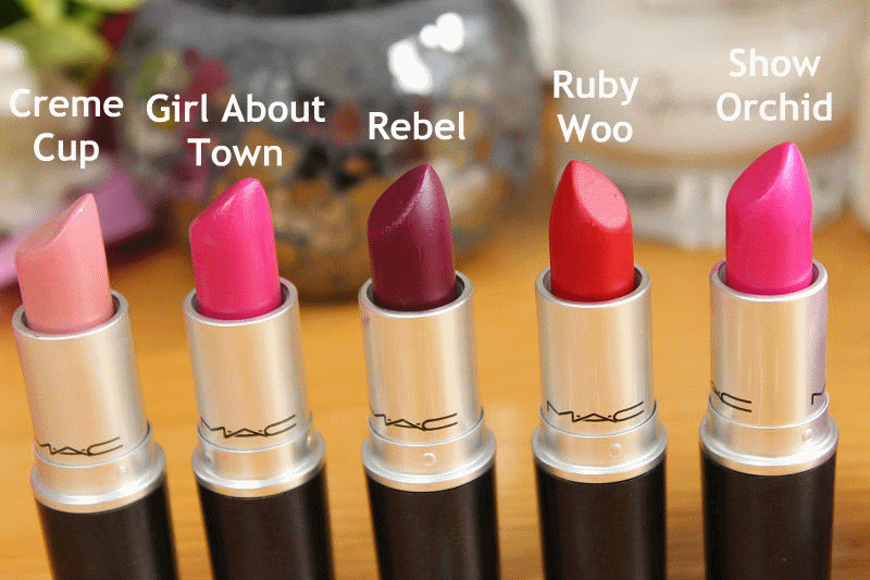 MAC Lipstick Collection