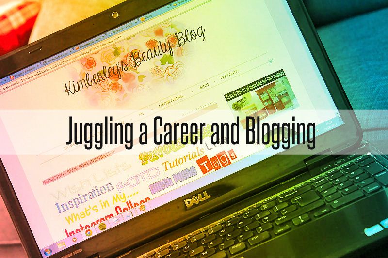 Juggling Work and Blogging