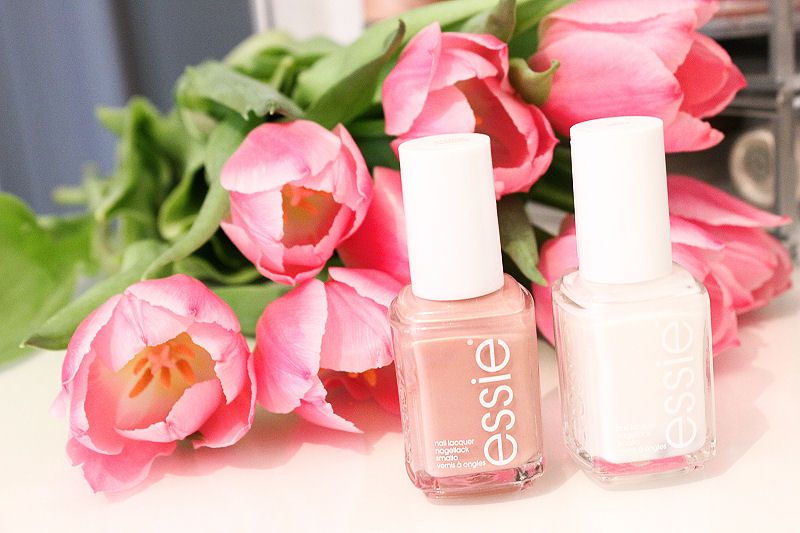 Essie Allure and Eternal Optimist