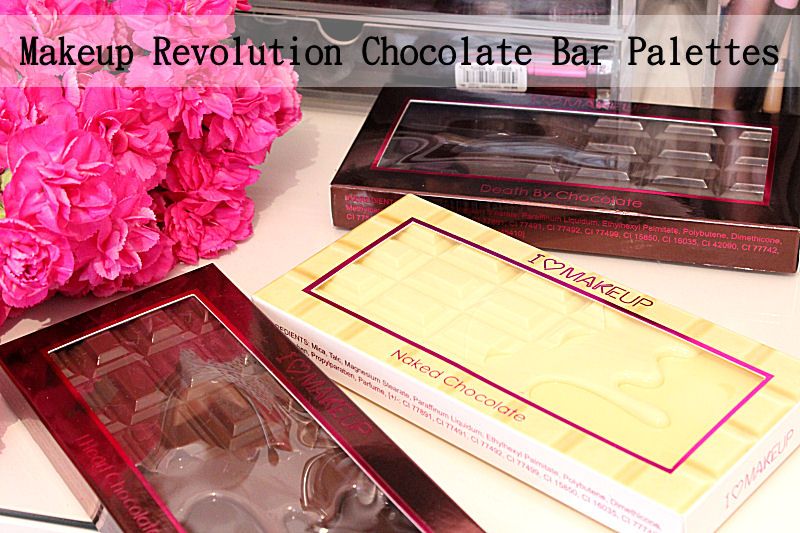 Makeup Revolution Chocolate Bar Eyeshadow Palettes