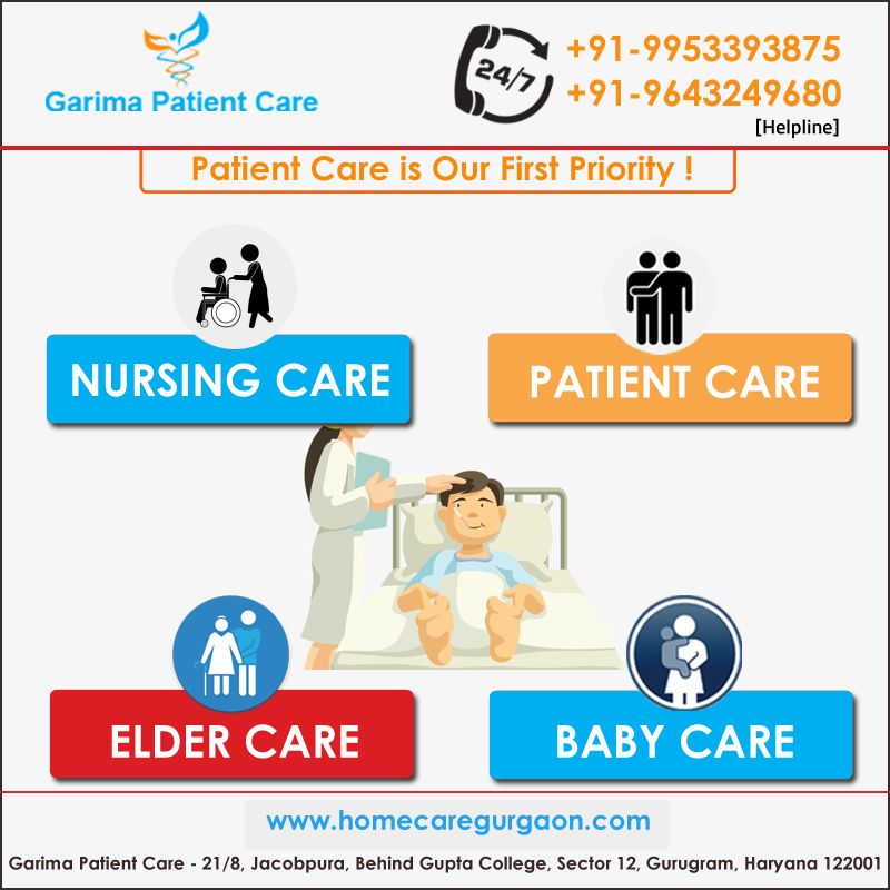 Garima Patient Care services provide the best Nursing Care services at affordable Daily/Weekly/Monthly Packages. We can come to your house and take care of your family who needs our help.