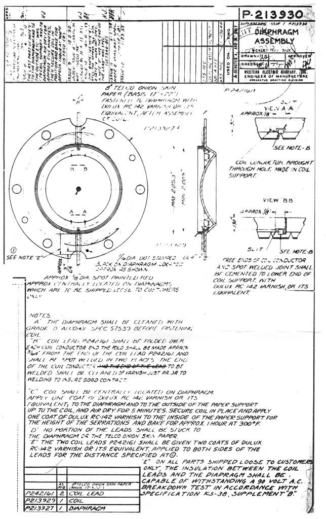 Western Electric 15 a- your opinions (page 45