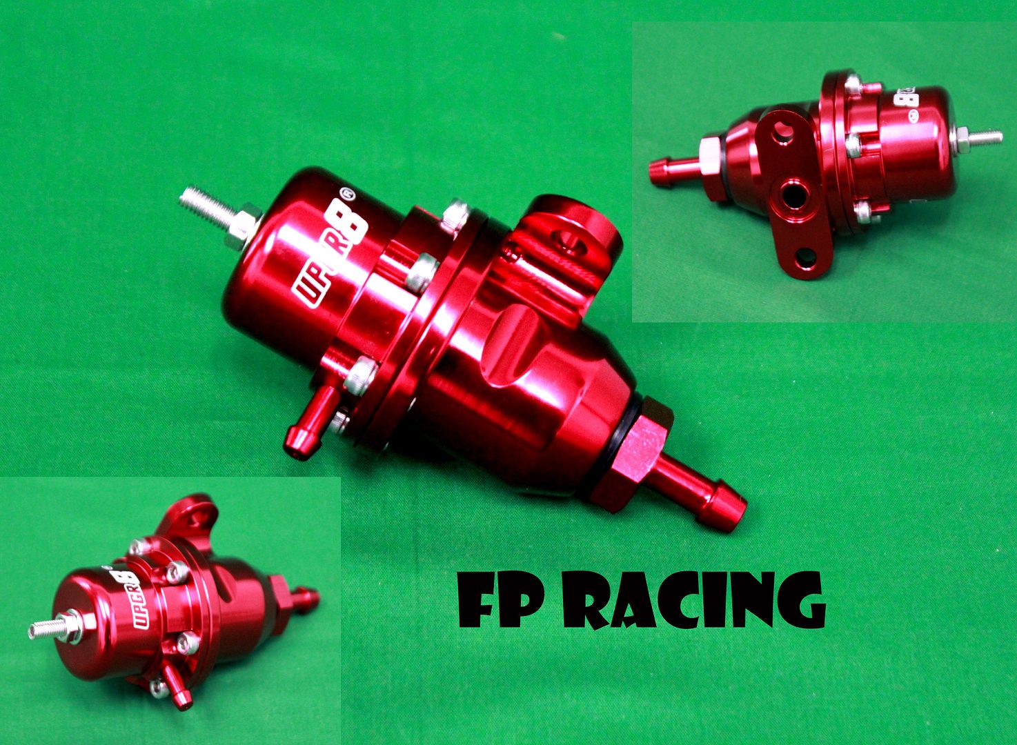 92 95 Honda Civic Red UPGR8 Adjustable Fuel Pressure Regulator EG EH EJ B16 D16