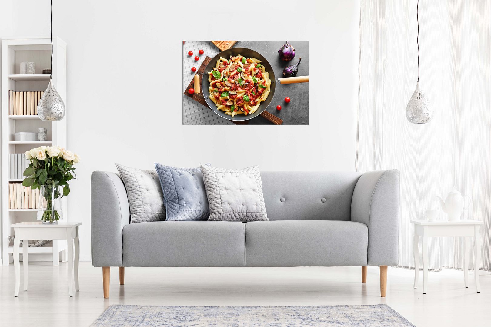 Restaurant Decor Italian Kitchen Pasta Canvas Wall Art Picture Print eBay